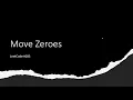 SOLVED Move Zeroes - LeetCode 283