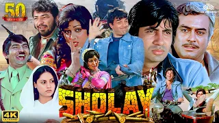 Sholay 4k Full Movie Dharmendra Amitabh Bachchan Hema Malini Jaya Bhaduri Bollywood Film 
