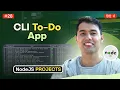 Node js Project Build a CLI Todo App Using Node js
