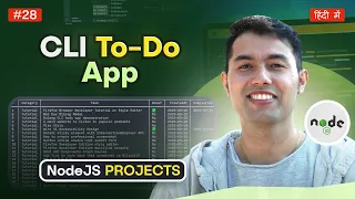 Node js Project Build a CLI Todo App Using Node js