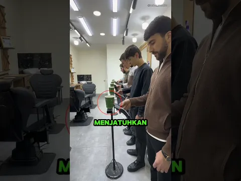 Beginilah Pelatihan Untuk Menjadi Tukang Cukur! 😱