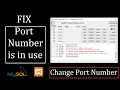 How to Fix MySQL port 3306 already in use Error Another instance already running