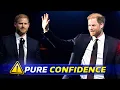 Prince Harry Showing Confidence on Stage in Washington D C