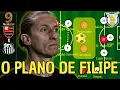 ESCALAÇÃO DO FLAMENGO: O PLANO DE FILIPE LUÍS PRA VENCER O SANTOS E REAGIR NO BRASILEIRÃO (PRÉ-JOGO)