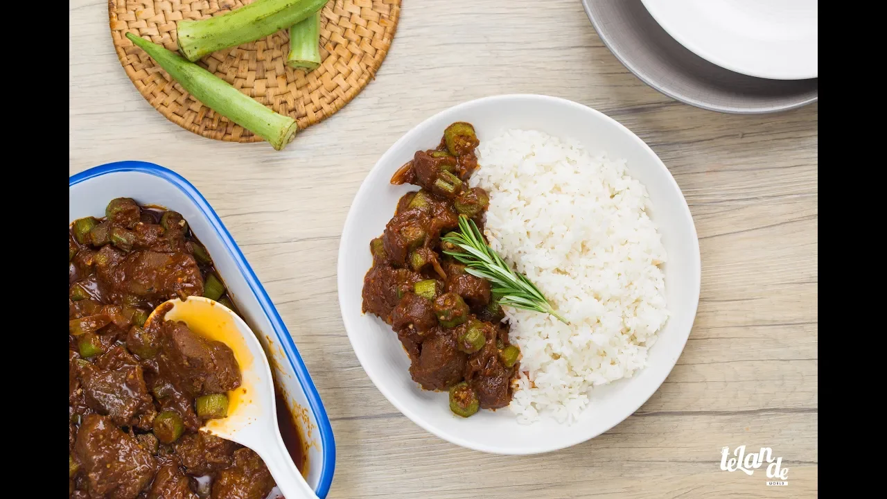 Fried Okra Stew