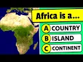 Are You SMARTER Than a High School Student 50 General Knowledge Questions