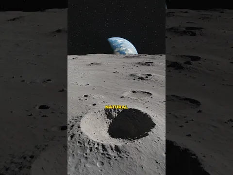 NASA Is Investigating a Mysterious Hole on the Moon — What Could Be Hiding Inside? #shorts