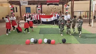 عيد تحرير سيناء بمدرسة الشهيد جلال حجاب تحت إشراف أ باسم جمال شراره دندنها
