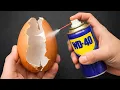 Lagu Meng WD40 met eierschalen en verdien dollars 😱 Miljarden mensen kennen dit geheim niet