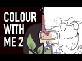 HOW TO COLOUR A cute CAT CALENDAR - Procreate Challenge