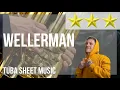 Tuba Sheet Music How to play Wellerman TikTok Sea Shanty by Nathan Evans