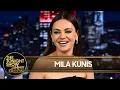 Mila Kunis and Jimmy Answer Rapid-Fire Questions About Each Other | The Tonight Show