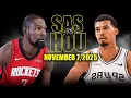 Download Lagu Houston Rockets vs San Antonio Spurs Full Game Highlights - November 7, 2025 | NBA Season
