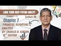Chapter 7 Problem 7-1 Long-Term Debt Paying Ability Financial Statement Analysis Gibson 13thE
