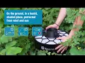 Positioning of the Biogents AERO TRAP PLUS