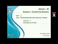 Grade-11 l Computer Science l Lecture-3 l Introduction to Python