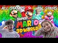 Super Mario 3D world 40 WORLD 4-5 Spike s Lost City 100 percent 3 Stars and Stamp Location