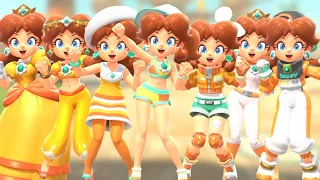 Mario Kart World - All Daisy Outfits