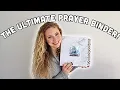 PRAYER JOURNAL or war binder SET UP How to make a prayer journal for beginners DIY FLIP THROUGH