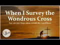 When I Survey the Wondrous Cross | Classic Christian Hymn | Choir \u0026 Organ with Lyrics | HAMBURG