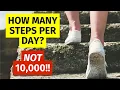 How many STEPS should I walk per day to stay HEALTHY