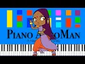 Download Lagu Sally Bollywood Theme Song - Slow Easy Medium Piano Tutorial 4K