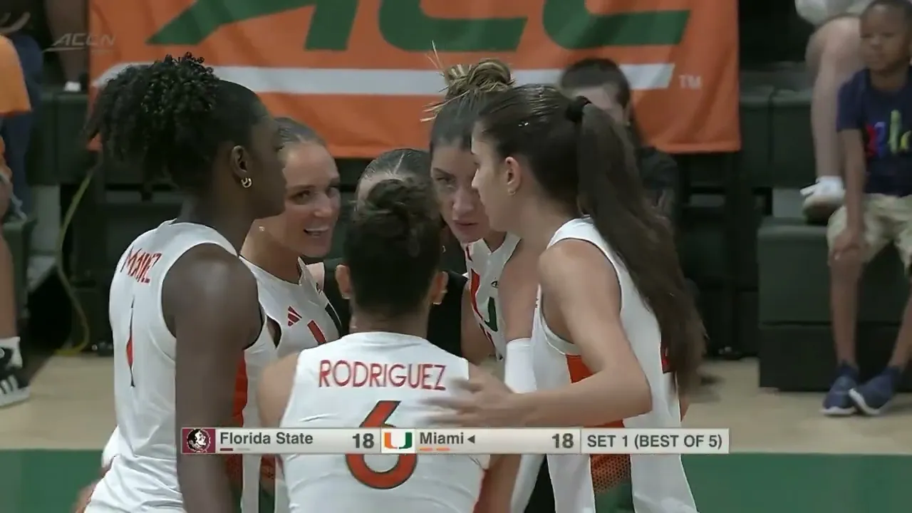 Florida State vs. Miami Full Match Replay | 2026 ACC Volleyball
