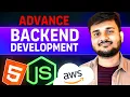 Learn Backend Development In Node JS 120 Hours of live lecture Rookie to Pro 3 Projects
