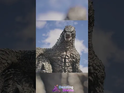 Godzilla saw the girl in Trouble  What is his solution? #shorts #godzilla