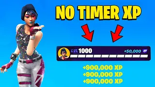 NEW BEST AFK NO TIMER XP MAP TO LEVEL UP Farm XP on FORTNITE Chapter 7 Season 3 159 000 XP