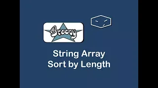 string array sort by length in groovy