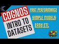 What are Cognos Data Sets Cognos Analytics Data Set Training