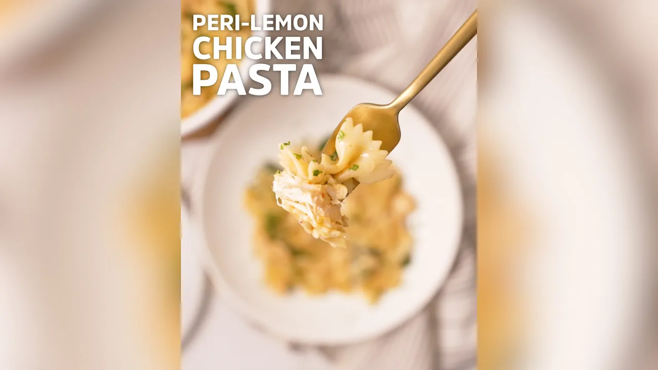 Peri-Lemon Chicken Pasta