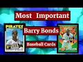 Barry Bonds Baseball Cards -