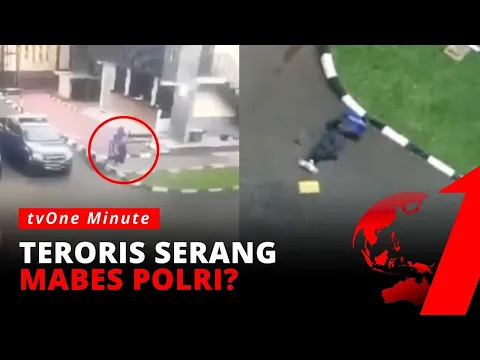 Mabes Polri Diserang Orang Tak Dikenal, Diduga Teroris? | tvOne Minute