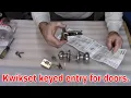 Kwikset door install Watch the whole before installing Variations demonstrated