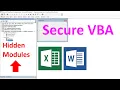 Hide modules to protect Excel and Word VBA source codes Version 2 0