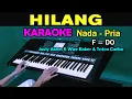 Download Lagu HILANG - KARAOKE Nada Pria | Justy Aldrin ft Wizz Baker \u0026 Toton Caribo