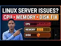 Linux Server Down Fix CPU Memory and Disk Issues Fast