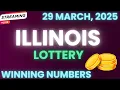 Illinois Midday Lottery Results For - 29 Mar 2025