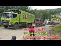 Lagu Sulit dan Menegangkan Proses Evakuasi Truk Volvo 550 FH16 Muatan Pancang 35 Ton di Gunung Kubur