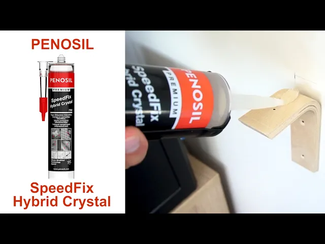 Hibridiniai klijai PENOSIL SpeedFix Crystal 799, bespalviai, 290 ml