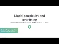 Python Tutorial Model complexity and overfitting