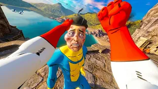 Omni-Man in Blade and Sorcery VR is Diabolical
