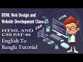 CSS Tutorial Inline Internal External CSS Web Development Tutorials PAT-02