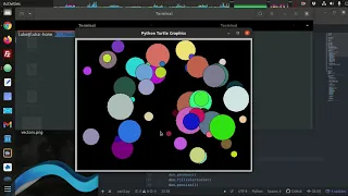 Simple 2D Physics Engine in Python 3 Turtle Graphics - Part 3