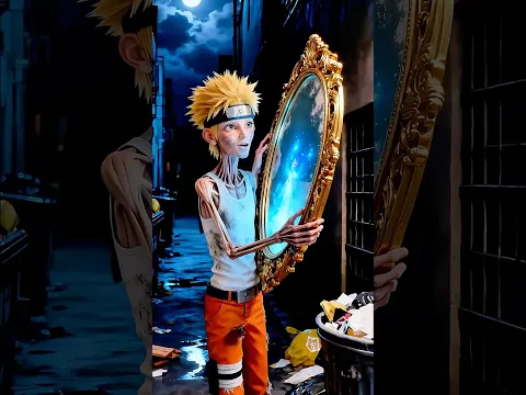 The Magic Mirror #naruto #anime #gojo #brainrot #funnystory #cartoon