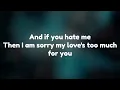 Not Sorry for Loving You Lyrics - Epic the Musical by Jorge Rivera-Herrans