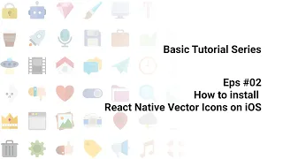 Basic Series Eps Install React Native Vector Icons on iOS