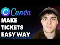 How to Make Tickets on Canva in Easy Way Full 2025 Guide